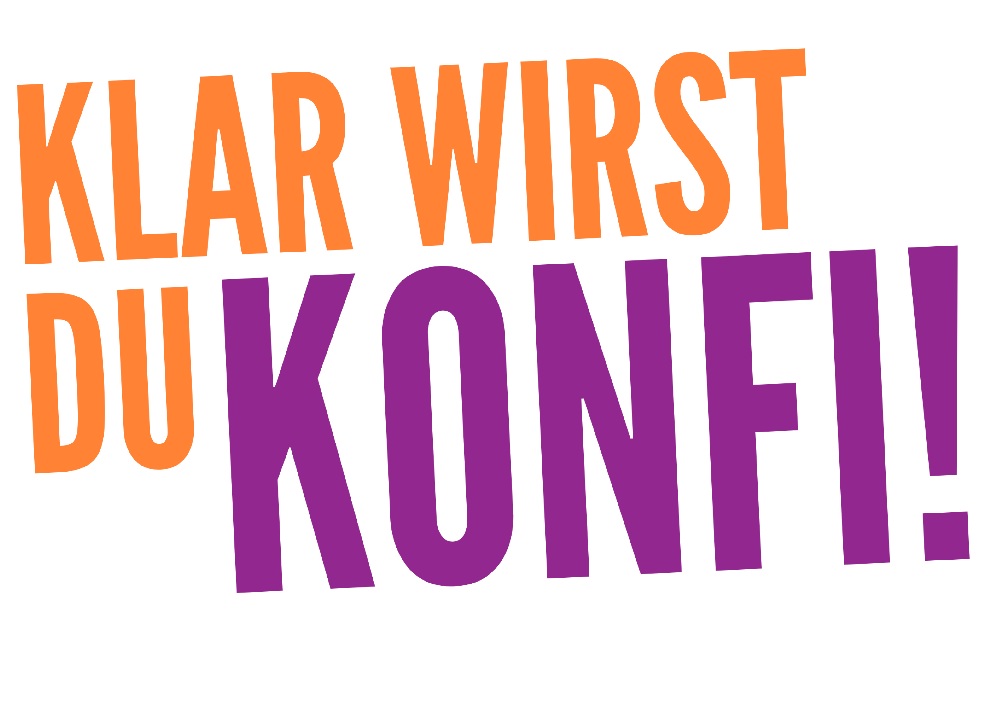Klar wirst du Konfi! Logo
