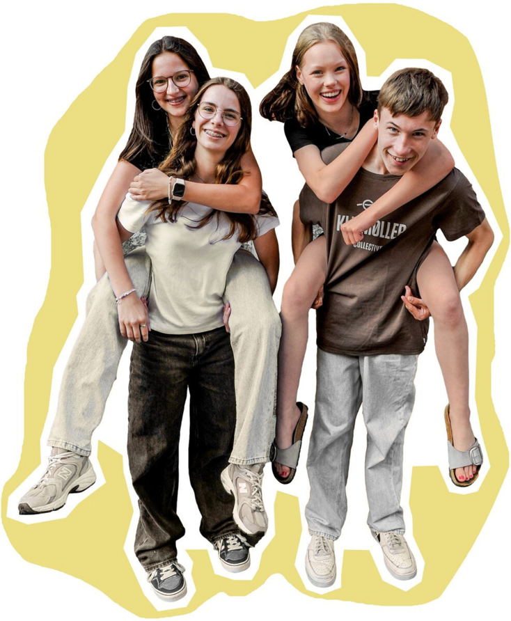 Konfirmand:innen an St. Marien Huckepack
