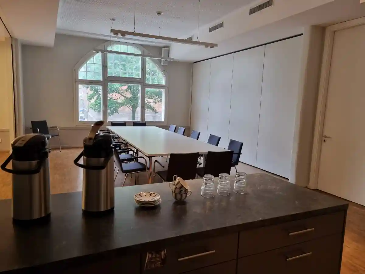 Blick in Richtung Kaffeeküche